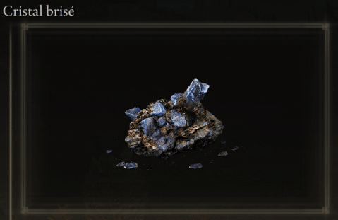 Image of the broken crystal in Elden Ring