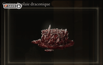 Immagine di Draconic Wound Grease in Elden Ring