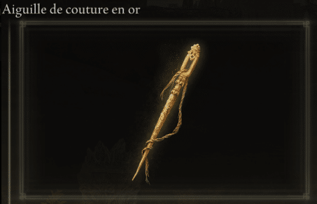 Image of the Gold Sewing Needle in Elden Ring