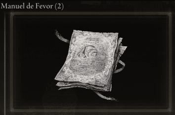 Image of Fevor Manual (2) in Elden Ring