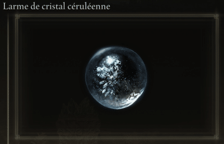 Immagine della lacrima di cristallo ceruleo in Elden Ring