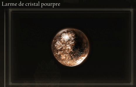 Bild der Purpurnen Kristallträne in Elden Ring