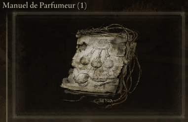 Image of the Perfumer's Manual (1) in Elden Ring