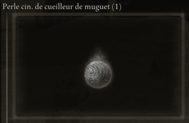 Image du Perle cin. de cueilleur de muguet (1) dans Elden Ring