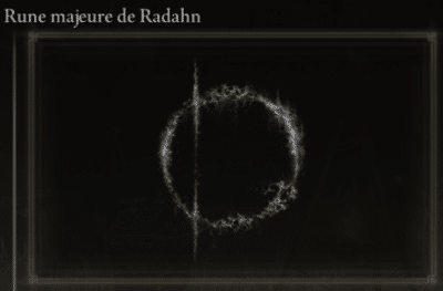 Imagem da runa principal de Radahn no Elden Ring