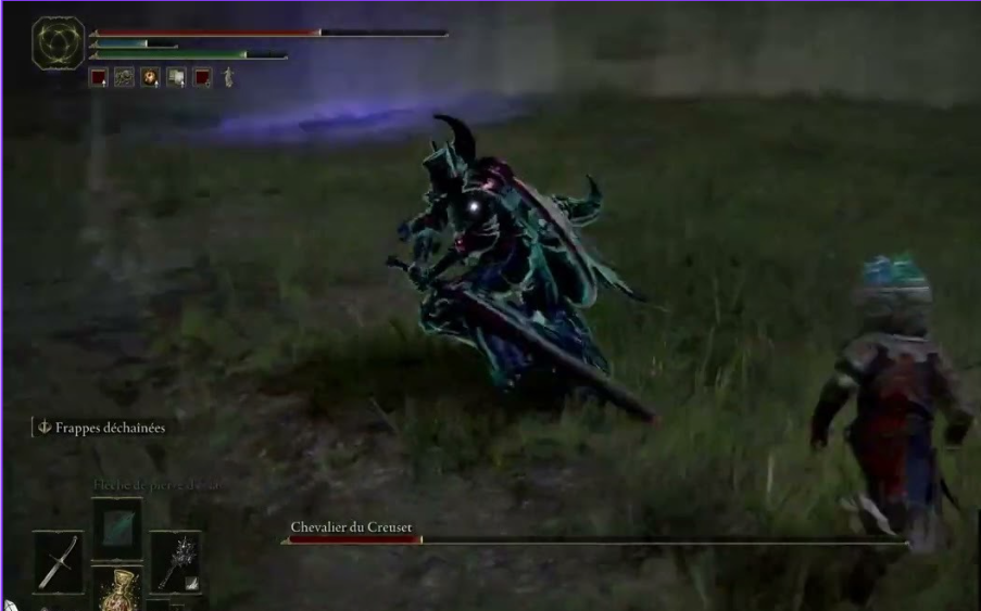 Image of the Crucible Knight in Elden Ring