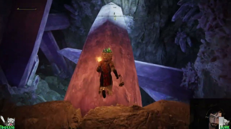 Immagine che illustra la grotta segreta di Sellia in Elden Ring