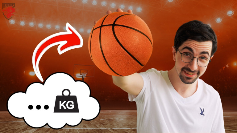 ¿Cuánto pesa una pelota de baloncesto?