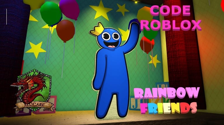 Roblox-Codes auf das Spiel Rainbow Friends 