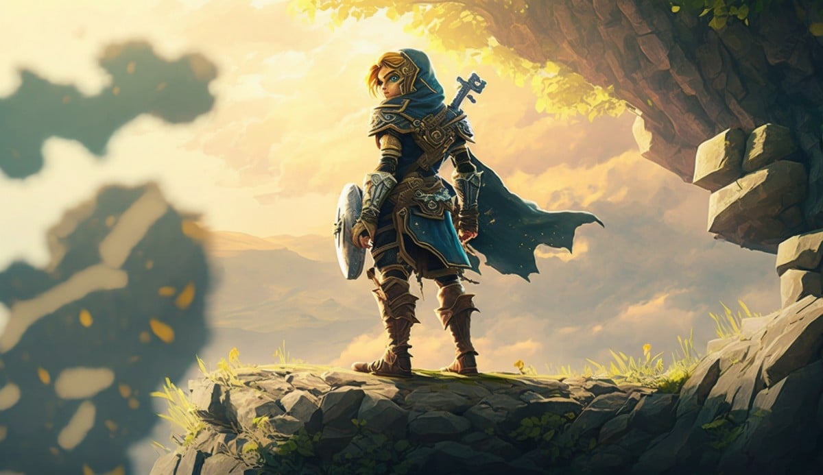 Illustration im Zelda-Bild 