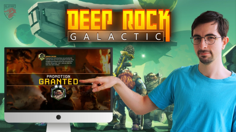 Como promover um personagem em Deep Rock Galactic