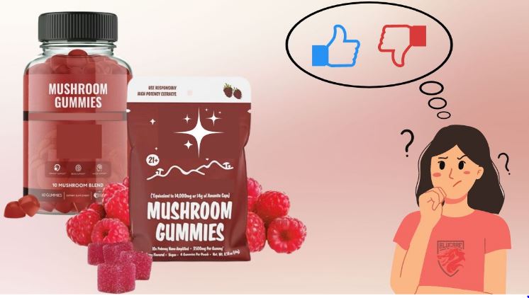 Mushroom gummies, with incomparable therapeutic properties