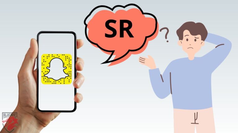 Image illustration for our article "What does SR mean on Snapchat".