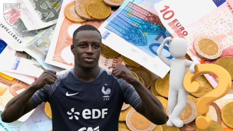Illustration for our article "What is Benjamin Mendy's fortune?
