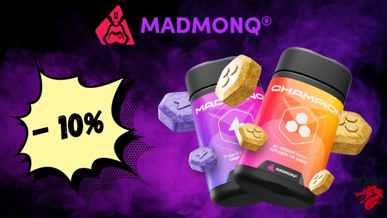 Illustration for my review of Madmonq and coupon code -10% the gamer's pill (1)