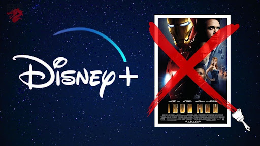 Iron Man photo not available on Disney +.