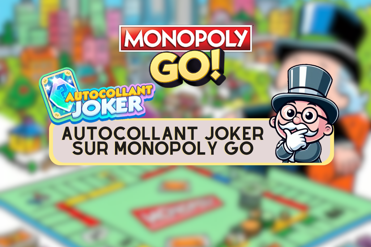 Monopoly GO illustration of Joker sticker information