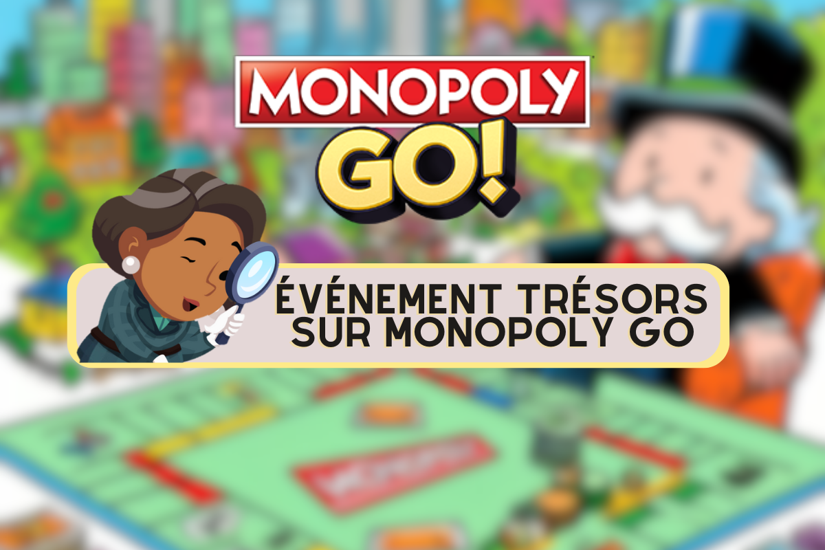 Illustration for the Monopoly GO treasures event