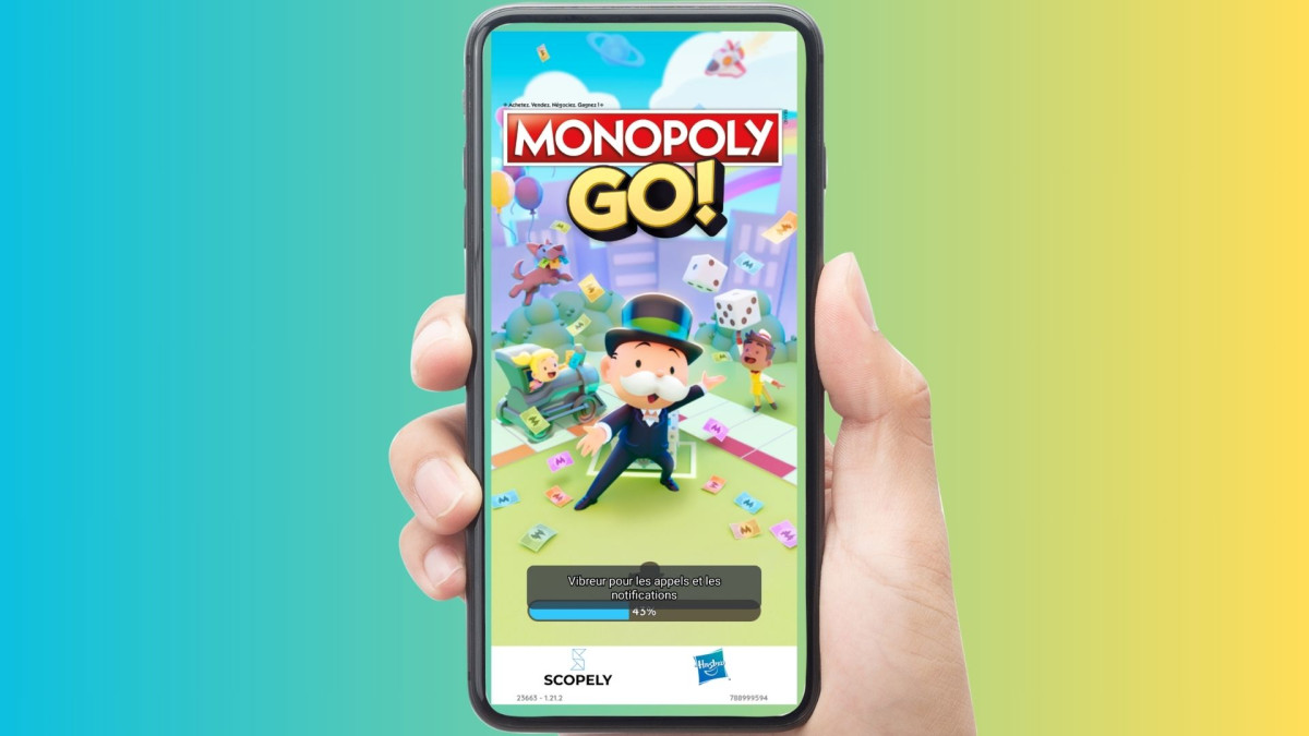 Monopoly Go en el móvil. 