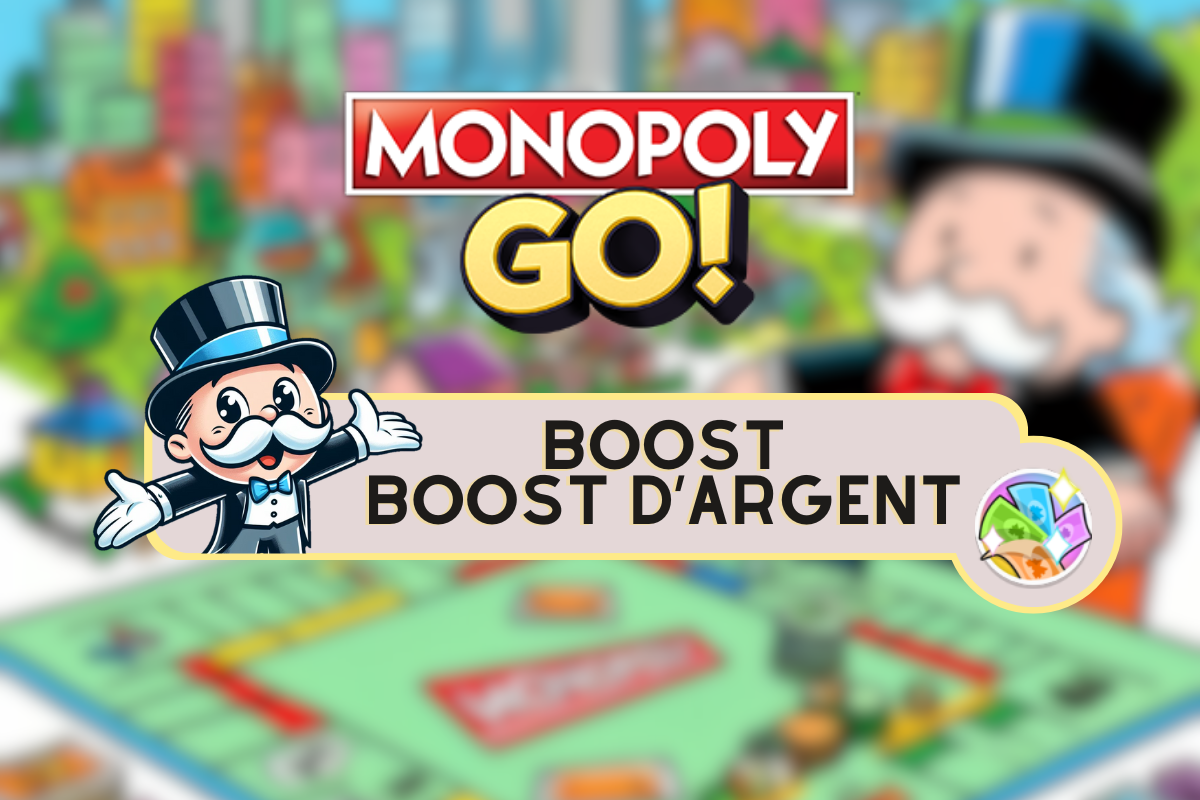 Illustration for the Silver Boost available on Monopoly GO