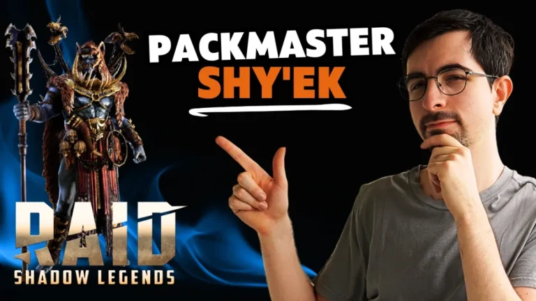 Billede for at illustrere Champion Packmaster Shyek RSL