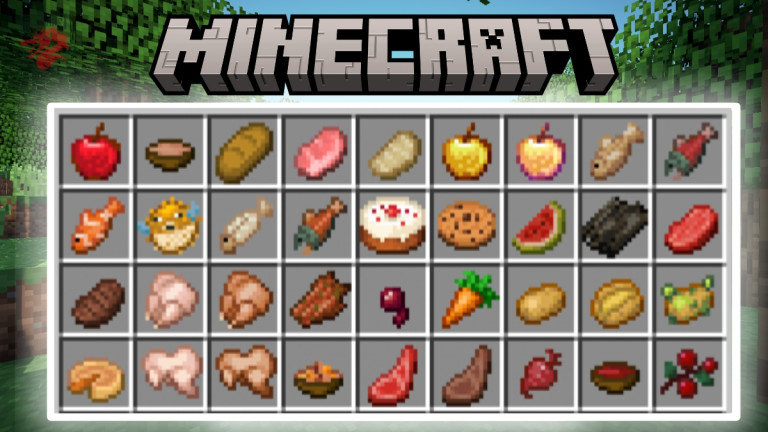 Lista de níveis de alimentos em Minecraft