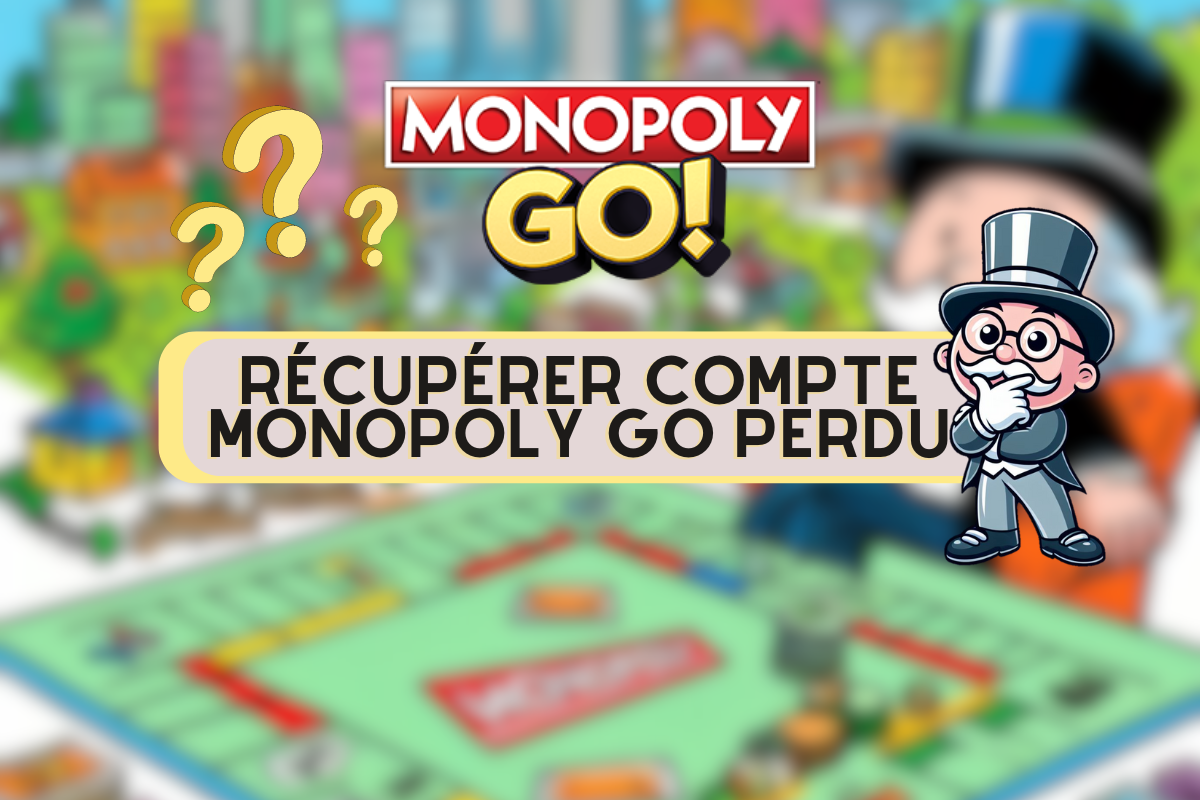 Illustration Wiederherstellen eines verlorenen Monopoly-Go-Kontos