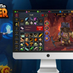 Link your Dungeon Crusher account on your phone or computer